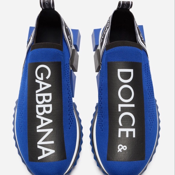 dolce and gabbana trainers blue